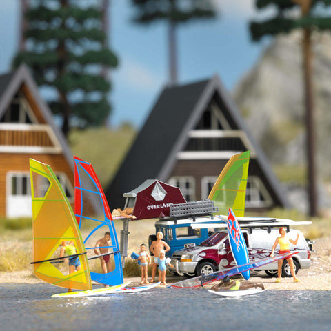 Busch 1156 Windsurfer Set