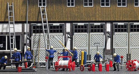 Busch 1076 Basic Fire Brigade Equipment