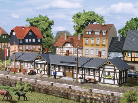 Auhagen 11418 HO Barthmuhle railway station