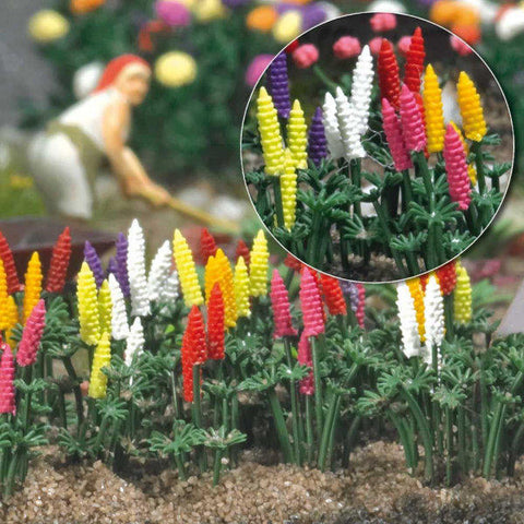 Busch 1218 Garden Lupins