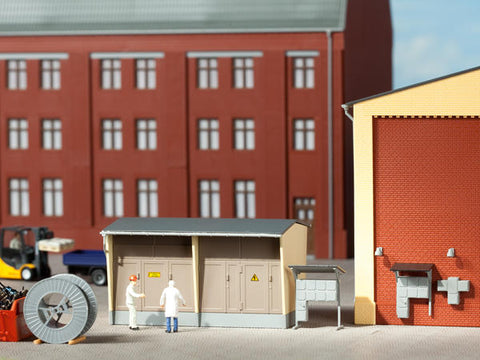 Auhagen 11427 Electrical Substation With accessories
