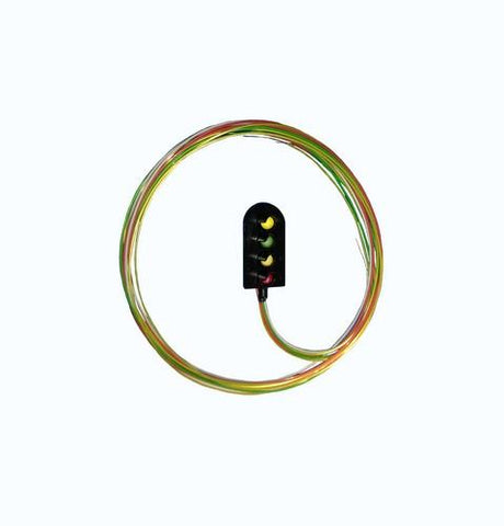 Berko BH05 4 Aspect Round Signal Head RYGY Long Wires