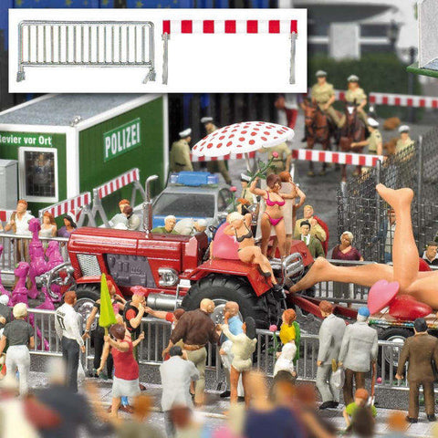 Busch 1018 Crowd Control Barriers