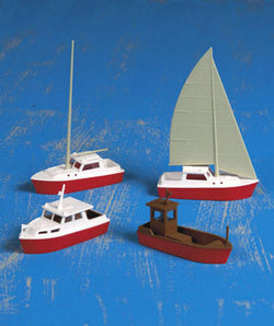 Kibri 39160 H0 Boat Set