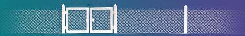 Busch 6019 Chain Link Fence