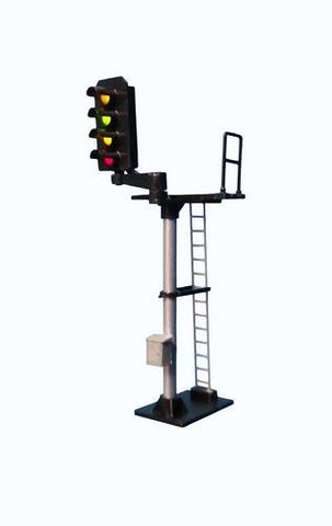 Berko B664L 4 Aspect RYGY Standard Left Offset Square Head