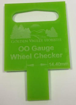 BLOCKsignalling GV7126 Golden Valley Hobbies GVB2BOO OO Gauge - Back 2 Back Wheel Gauge 14 4mm