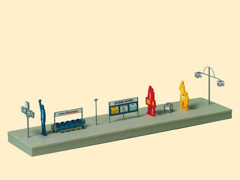 Auhagen 43646 TT Modern Platform equipment