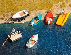 Busch 8057 N Boat Set