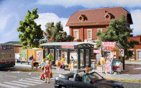 Vollmer 45155 HO Bus Stop WOut Bus