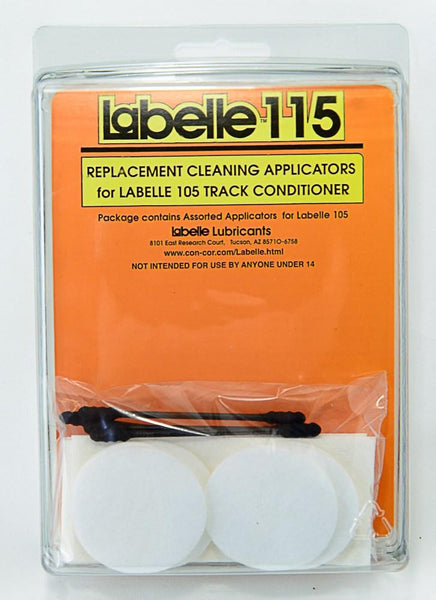 Labelle 430-000115 Additional Cleaning Applicators For Labelle 105 Track Conditioner
