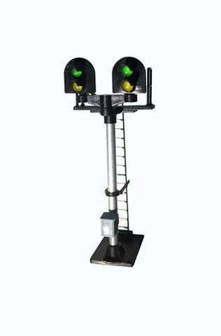 Berko B402 2 Aspect Distant YG Standard T Junction Round Head