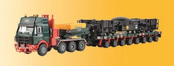 Kibri 13601 13600 HO/OO MB SK with Scheuerle Platform Car & Wagon Chassis Load