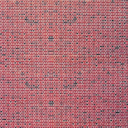 Vollmer 47361 N Embossed Card Red Brick Sheet 250x125mm