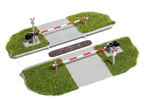 Busch 8845 Level crossing Single Track TT