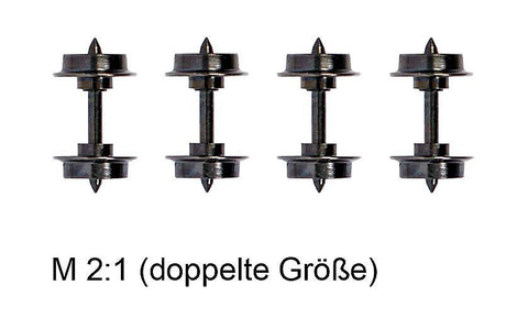 Busch 12299 ## Metal wheel set