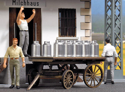 Busch 10262 Milk Churns