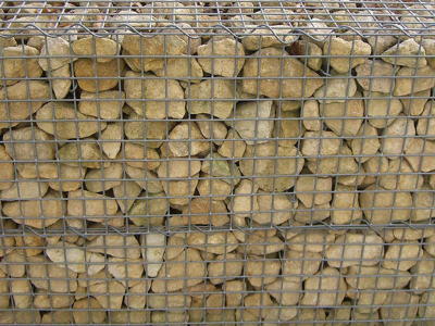 Vollmer 46057 HO Stone Filled Gabions Embossed Card Sheet 250x125mm