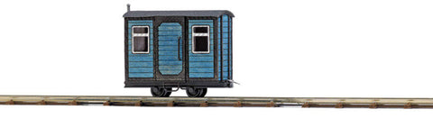 Busch 12232 ## Guards wagon Blue