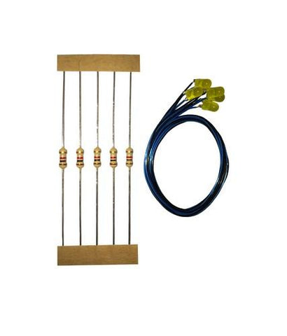 Eckon L05 ECKON Replacement Pre wired LED Yellow blue black wires pack o