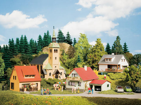 Auhagen 15201 HO Starter set Waldkirchen Village