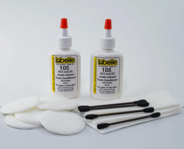 Labelle Lubricants 430-000135 Labelle 135 Train- Track cleaner 2pk kit