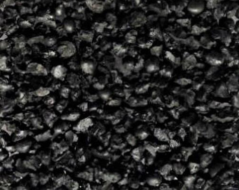 Natural Scenics RLC-BLK1-L Lump Coal Size 1 - Black - All Gauges - Large