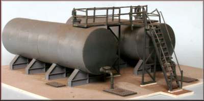 Knightwing PM116 Fuel Oil Depot Plastic Kit