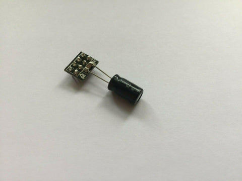 Golden Valley Hobbies GV7144 DCC 8 pin DECODER BLANKING PLATE WITH STAY ALIVE