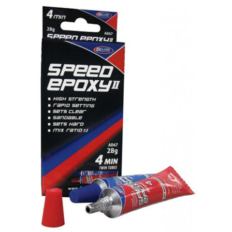 Deluxe Materials 4 Minute Speed Epoxy II - 28g Tube