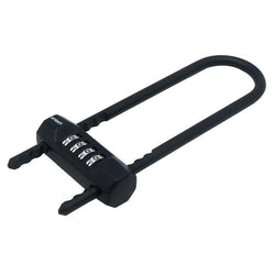 AMTECH T1888 4-Digit adjustable long shackle combination padlock