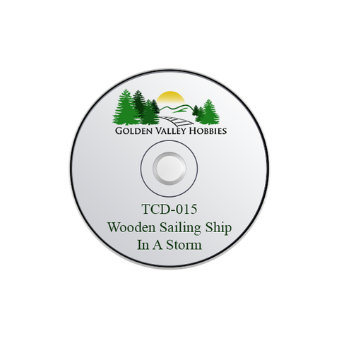 Golden Valley Hobbies TCD-015 Taliesin A CD Of A Wooden Sailing Ship In A Storm