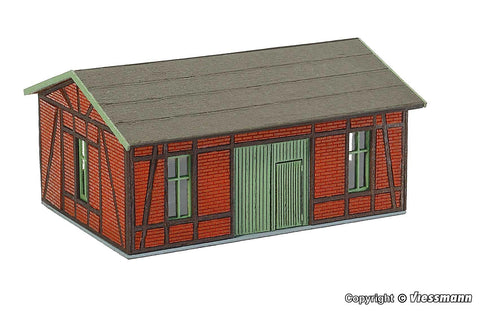 Vollmer 47556 Workshop with plastertimber-framed facade