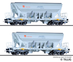 Tillig 1039 Freight Car Set Of The Hvle With Two Hopper Cars Faccns Ep VI