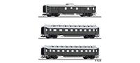 Tillig 01070 Passenger coach set Preuischer Schnellzug of the K P E V with one baggage car one