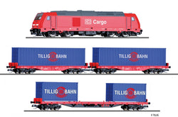 Tillig 1445 01445 TT Freight Train Set DB AG