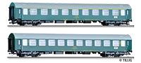 Tillig 1803 01803 Passenger coach set "Vindobona 3" of the _SD with two passenger coaches, type Y/B 70, E