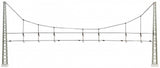 Sommerfeldt 130 Cross Span Bridge With Masts 250mm Kit Pk1