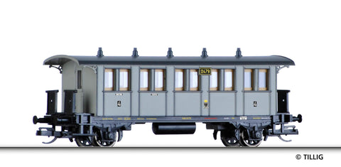 Tillig 13101 4th Class Passenger Coach Of The KPEV Ep I