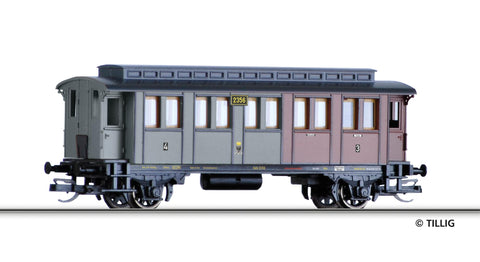 Tillig 13122 3rd4th Class Passenger Coach Of The KPEV Ep I