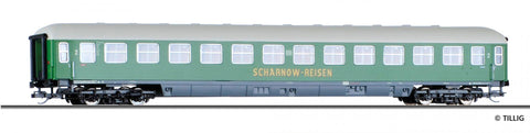 Tillig 16206 TT 2nd class couchette car "Scharnow-Reisen" DB