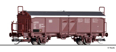 Tillig 17675 Sliding roof car Tms 851 of the DB Ep IV