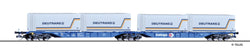 Tillig 18034 Container Car Sggnos 715 Kombiwaggon Of The DR With Load Ep V