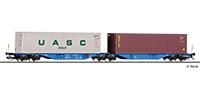 Tillig 18064 Container Car Sggmrss 578 0 Of The OBB With Load Ep VI