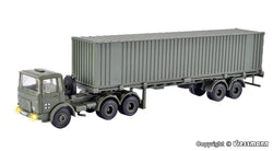 Kibri 18068 Military MAN 3 Axle Truck With 40ft Container Semi-trailer