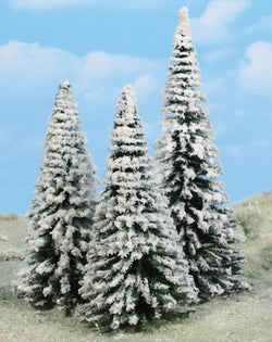 Heki 2100 Snowy Fir Trees 16-21cm x3