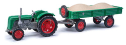 Busch 210110112 Famulus Trailer Kiesgreen H0