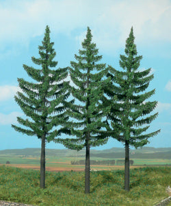 Heki 2128 High Trunk Spruce Trees 21cm x3