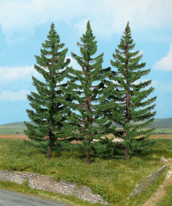 Heki 2129 Mountain Spruce Trees 20cm x3