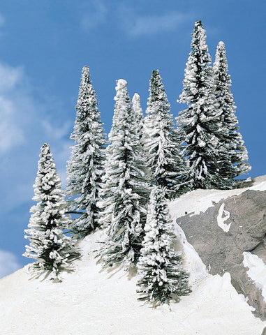 Heki 2160 Snowy Fir Trees 5-7cm x8
